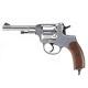 Nagant M1895 Chrome Co2 Revolver by Gun Heaven